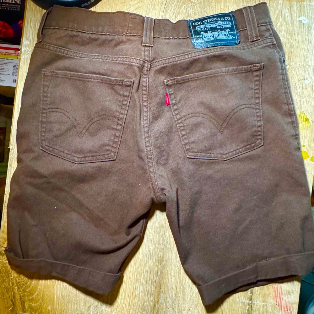 Levi's Men's Chocolate Jean Shorts